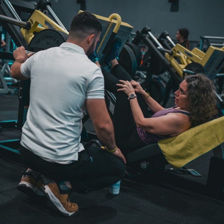 Training Beine Beinpresse
